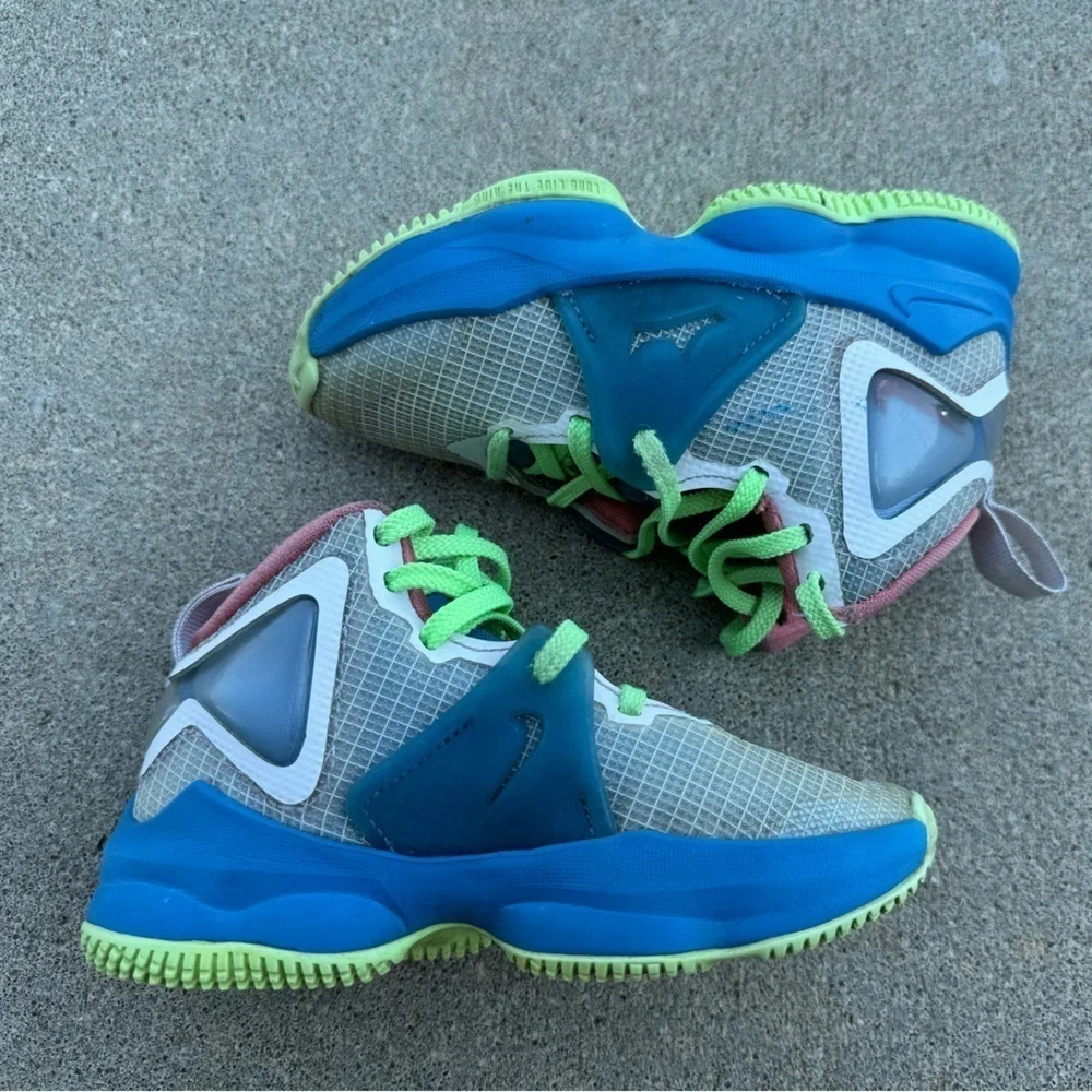 Nike Lebron 19 PS Tropical Round Toe Lace Up Basketball Shoes Size 10.5C